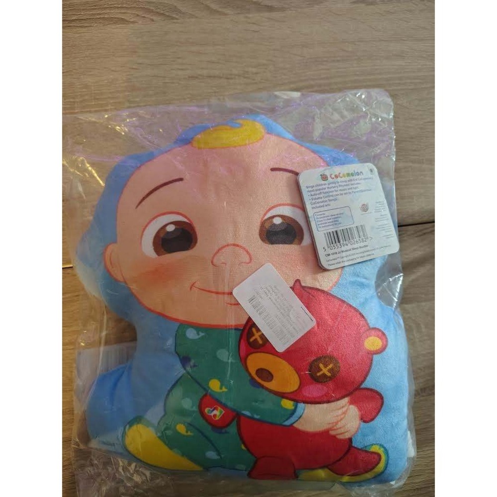 Cocomelon JJ Musical Sleep Soother Pillow Plush Sings Nursery‎ Rhymes